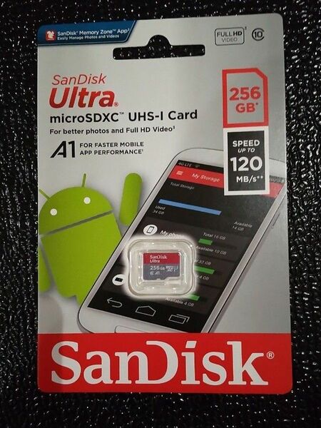 SanDisk Ultra SDSQUA4-256G-GN6MN （256GB） サンディスク マイクロSDカード