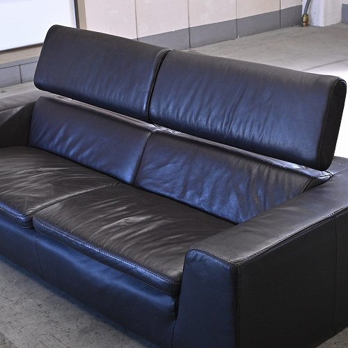 大塚家具/ワタリジャパン Leatherworld 総本革ソファ① 同時購入商品