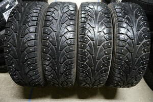 ９分山　スパイク 205/65R16 Hankook WINTER i.pike ４本 O208