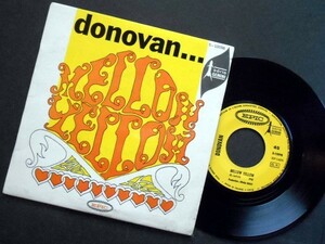 DONOVAN Mellow Yellow フランス盤シングル Epic 1966