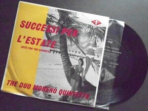 THE DUO MORENO QUINTETTE Successi Per L'Estate 豪盤EP 1966