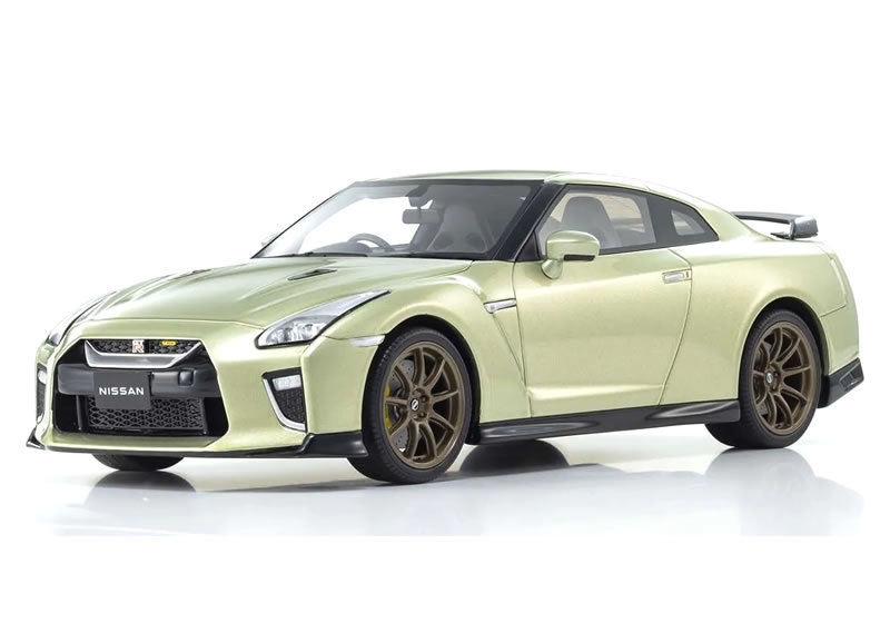 ◎1/18 京商・ニッサン GT-R プレミアム エディション 銀・未開封品