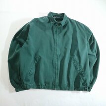 F□90年代 Polo Ralph Lauren ポロラルフローレン スイングトップ ジャケット アウター グリーン 緑色 (XL) 中古 古着 k8766_画像1