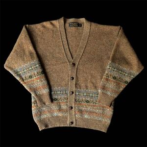 Brooks Brothers Shetland Knit Cardigan made in Scotland ブルックスブラザーズ シェットランドニットカーディガン スコットランド製