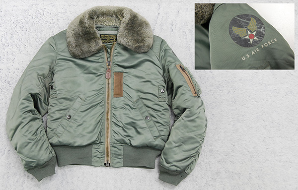 キャブ CAB CLOTHING フライトジャケット B-10 襟ボア 36 日本直販 3d