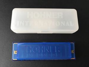 [ new goods unused ]* HOHNER M5252 harmonica blue *