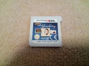 3DS 新 絵心教室 New Art Academy 欧州版 海外版 ソフトのみ 中古