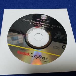 KONIKA MINOLTA Digital Camera Software Vol1.0.1 Dimage Master lite Kodak EasyShare有 0040-01 まとめ取引歓迎 管理DVD10 盤面キレイの画像1