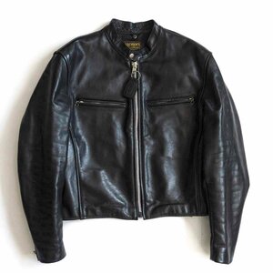 [ big size / rare model ] VANSON [COMT single rider's jacket ]46 leather comet USA made Vanson y2212202