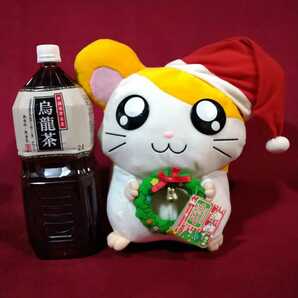 とっとこハム太郎 おおきな ぬいぐるみ クリスマス BIG 大きい ハム太郎 グッズ クリスマスリース Xmas ハムスター アニマル 動物の画像2