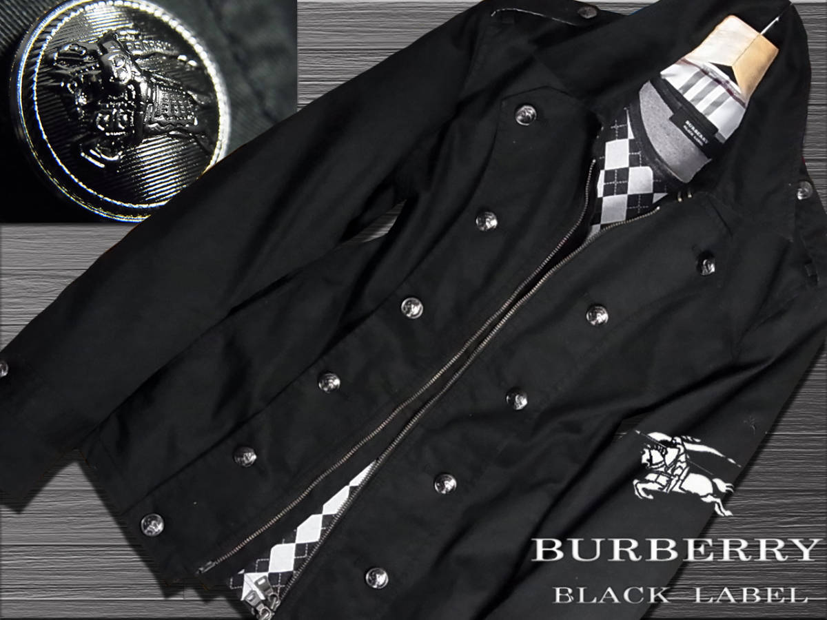 希少】BURBBERY BLACK LABEL ジャケット Lサイズ-