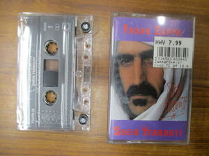 S-3619【カセットテープ】輸入版 / FRANK ZAPPA SHEIK YERBOUTI フランク・ザッパ シーク・ヤブーティ TZAPPA 28 / cassette tape