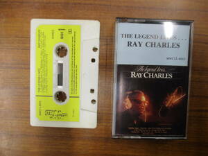 S-3757【カセットテープ】輸入版 / RAY CHARLES THE LEGEND LIVES レイ・チャールズ MWCTL-8015 / cassette tape