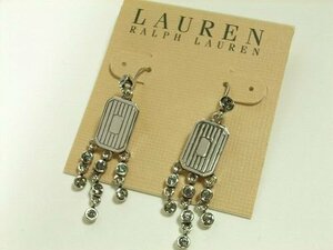 RALPH LAUREN Ralph Lauren lady's for women rhinestone car in earrings 