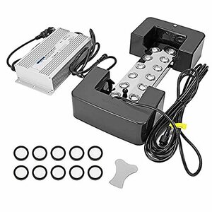 Mxmoonant ultrasound fog occurrence equipment ultrasound Mist Manufacturers 12 head 8500ml/ H float attaching interior 9? outdoors 6? applying spare. 10 fog . slice attaching 