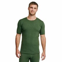 Men's Merino T- Shirt 1 pack M Green 1-pack_画像1