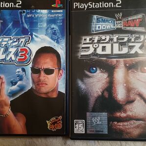 PS2　エキサイティングプロレス　シリーズ　計2本セット