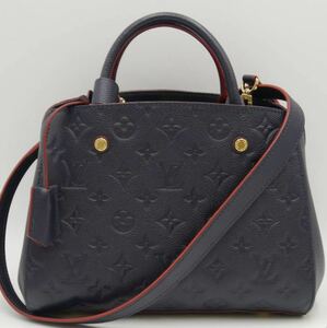 新品 未使用 ルイヴィトン LOUISVUITTON M42747 モンテーニュ BB モノグラム アンプラント ショルダーバッグ ハンドバッグ