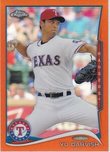 ダルビッシュ有 2014 TOPPS CHROME ORANGE REFRACTOR