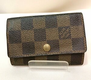 qob.YMX11　LOUIS VUITTON　ルイヴィトン　ダミエ　ミュルティクレ6　キーケース6連　N62630