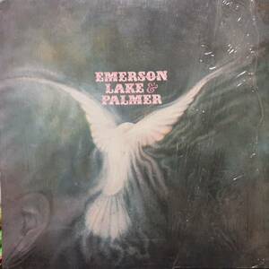 美品 シュリンク！米オリジLP！初版 住所BROADWAYラベル Wなし！Emerson Lake&Palmer / ST (1st) 1971年 COTILLION (ATLANTIC) SD9040 ELP