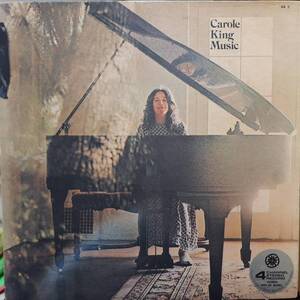 レア！4chクアドラ盤！日本盤LP！Carole King / Music 1972年 ODE(A&M) 4A-2 キャロル・キング ミュージック Quadraphonic 4Channel Stereo