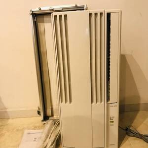 N7783 CORONA コロナルームエアコン ウインド形冷房専用 CW-1617 2017年製 中古 福井 リサイクル