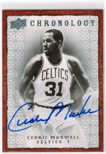 2007-08 NBA Upper Deck Chronology Autograph #15 Cedric Maxwell UD Auto アッパーデック セドリック・マックスウェル 直筆サイン