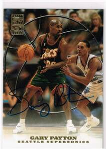 1999-00 Topps Autograph #GP Gary Payton Auto トップス ゲイリー・ペイトン 直筆サイン 99-00