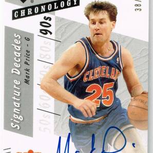 2006-07 NBA Upper Deck Chronology Signature Decades Autograph #D-JO Mark Price 38/90 アッパーデック マーク・プライス 直筆サインの画像1