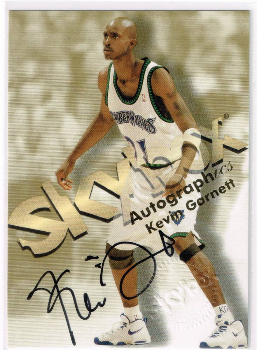 1996-97 NBA SKYBOX Autographics Latrell Sprewell Auto Autograph