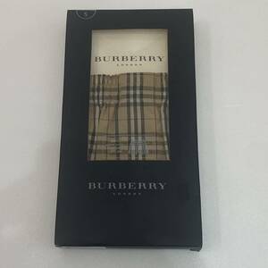 【送料無料】BURBERRY/バーバリー/新品未使用/トランクス/綿100％/コットン/S/71〜79cm/ノバチェック(165y)