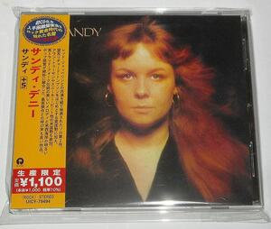 美品◎2021年発売盤＊2005年マスター音源『Sandy+5：Sandy Denny』英フォーク伝統の美しいメロディと米西海岸のポップ感覚が絶妙に融合