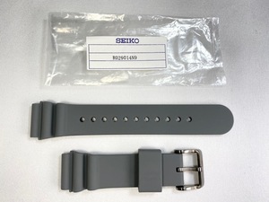 R029014N9 SEIKO プロスペックス 22mm 純正シリコンバンド グレー SBEP017/S802-00D0用 ネコポス送料無料