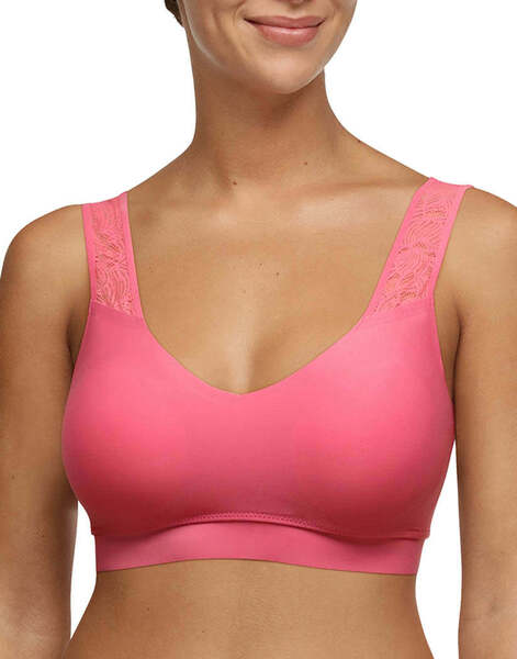 S☆Chantelle シャンテル シームレスソフトストレッチカップ入りトップ 海外下着