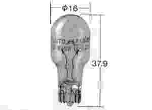 タクティー 計器灯 表示灯用 (パネル ジグナルランプ) ウェッジベース 品番[ Ｖ91191163 ] 形/色 Ｔ16 ハイマウントストップラン～