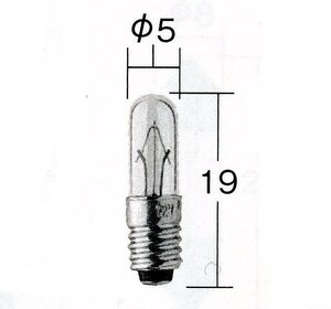 タクティー 計器灯 表示灯用 (パネル ジグナルランプ) ネジ式 品番[ Ｖ91191106 ] 形/色 Ｔ5 ネオンコントロール用（日産・ホンダ～