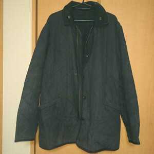 BARBOUR バブアー キルティングジャケット ブルゾン ブラック COAT Lサイズ