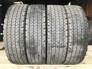 △□TK112□△11R22.5 14PR　BRIDGESTONE　SP081【2016-2019年製/SNOW再生タイヤ】4本セット