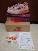 新品未使用　国内正規品　Salehe Bembury × New Balance 990V2 Sand be the time Terra Cotta　M990SB2_画像1