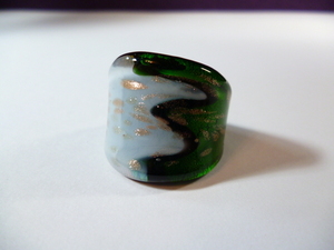 β Venetian glass Venetian glass ring β ring venechi Anne Venetian glass Venetian 