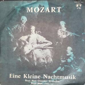 美盤　ボイド・ニール指揮 ボイド・ニール室内管弦楽団　EPレコード「アイネ・クライネ・ナハトムジーク」