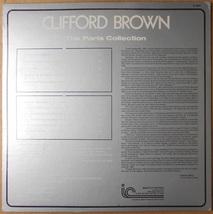 ■中古品■Clifford Brown クリフォード・ブラウン/The Paris Collection(USED LP)_画像2