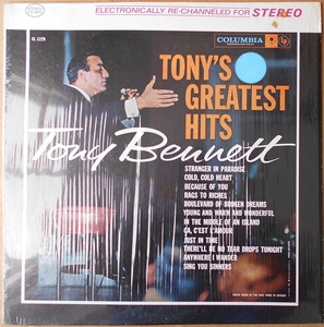 ■中古品■Tony Bennett トニー・ベネット/Tony's greatest hits(USED LP)