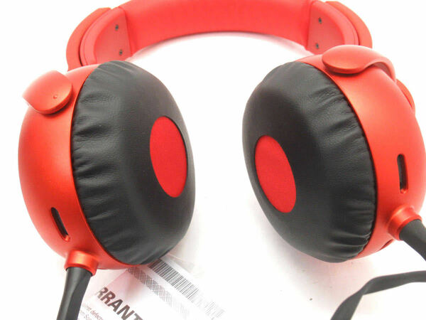 SONY ソニー MDR-X05 ヘッドフォン/ヘッドホン　赤　レッド