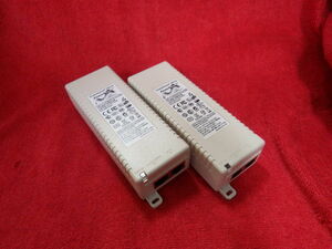 ☆2台セット！ PowerDsine Power over Ethernet DC Power！PD-3501G/AC！（Y-162）「60サイズ」☆