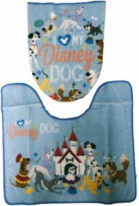  new goods free shipping Disney toilet 2 point set cover cover toilet mat cover cover U type O type slip prevention circle wash Disney .... monogatari 