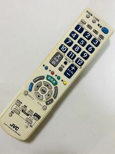 送料無料★赤外線確認済 簡易清掃済★ JVC / リモコン / RM-A523　即決！　H6