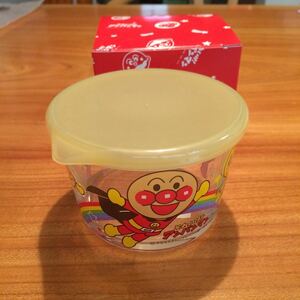  Anpanman bread bite pot 4 piece preservation container tableware new goods 1 piece boxed 4 piece together 