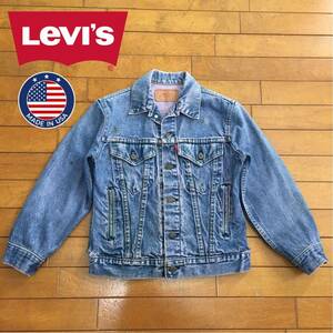 ★【 Levi''s 】★70506 USA製 キッズ レディースデニムジャケット ★サイズ18★O531